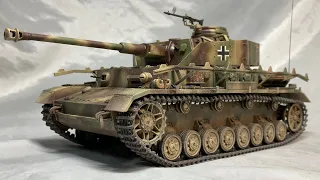 タミヤ 1/35 ドイツ IV号戦車J型 完成