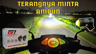 lampu super mungil tapi cahaya super terang// unboxing LED CR7