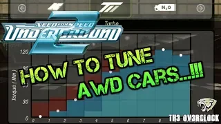 How to Tune AWD cars in Need for Speed Underground 2