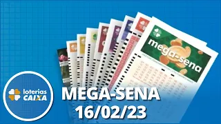 Resultado da Mega-Sena - Concurso nº 2565 - 16/02/2023