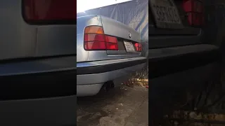 BMW E34 Cold Start