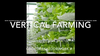 Vertical Farming ist eine richtig gute Idee!