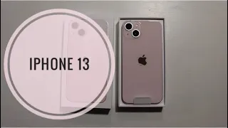 Распаковка айфон 13 розовый Unboxing iPhone 13 pink