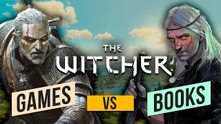 The Witcher Books VS Games (EPIC BATTLE)