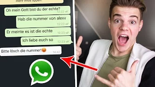 Der ULTIMATIVE neue WHATSAPP PRANK! 😱😎