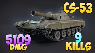 CS-53 - 9 Frags 5.1K Damage - Worker! - World Of Tanks