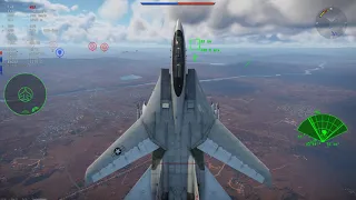 War Thunder F14A Tomcat (early) - 7 Kill Game