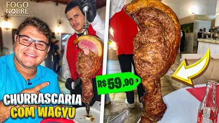 CHURRASCARIA RODÍZIO COM WAGYU R$59,90 POR PESSOA | Fogo Nobre Americana