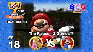 Mario Strikers Charged SS3 Cup EP 18 Final Round-The Palace Peach VS Mario