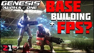 Genesis Alpha One Gameplay First Look! Base Building Meets FPS? Can It Work? | Z1 Gaming