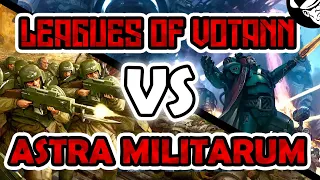 Astra Militarum Vs Leagues of Votann! | Warhammer 40,000 Battle Report