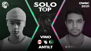 VINO VS ANTILT | Online World Beatbox Championship 2021 | TOP 8 | SOLO BATTLE