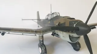 Airfix 1/48 Ju-87B-1 Stuka (Part 4: Weathering and finishing touches)