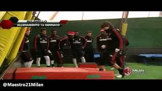 Milanello Allenamento 16-01-2013 Part 1