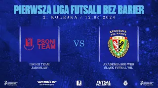 1liga/ Akademia SBB WKS Śląsk Futsal -  PSONI Team Jarosław