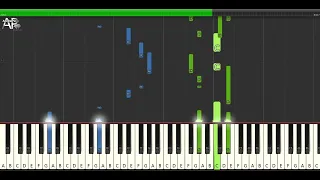 The Windmills Of Your Mind | Adelina Piano synthesia tutorial