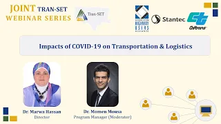 Joint Tran-SET Webinar Series: Impacts of COVID-19 on Transportation & Logistics