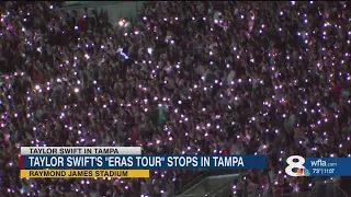 'Dream come true': Sold out crowd sings along with Taylor Swift during first night of Eras Tour in T