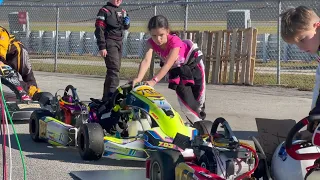 Daytona Kart Week, 2022 // Cadet 206 // Qualifying, heat and main race // 4K onboards