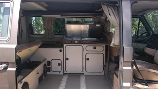 Inside our VW Vanagon Westfalia Campmobile for Vanlife