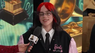 BILLIE EILISH & FINNEAS Red Carpet Interview | 2024 GRAMMYs