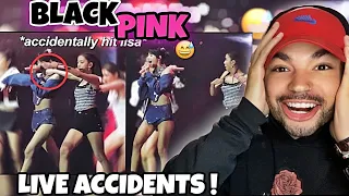 DrizzyTayy REACTS To: BLACKPINK ‘Accidents and Mistakes ON STAGE’ In 2023 | BORNPINK