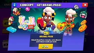 🎊SEASON 18 🎉 New Brawl Pass | Unlocking New Brawler ✓ Brawl Stars/CONCEPT