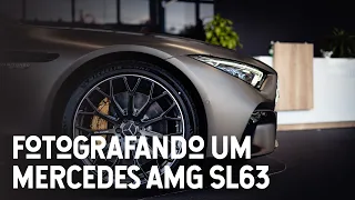 Fotografando um Mercedes AMG SL63