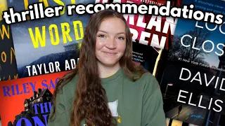 my latest thriller book recommendations! (2023)