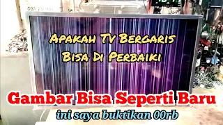 LED TV /Android Digital Tv Rusak Bergaris? Jangan Ganti LCD Dulu.(normal tanpa duit)