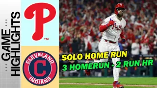 Phillies vs Guardians Game Highlights July 22, 2023 | MLB Highlights