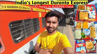 Longest Duronto Journey | Ernakulam Duronto Express | Food in Sleeper Class