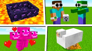 12 COISAS INCRÍVEIS QUE FORAM REMOVIDAS DO MINECRAFT