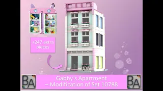 LEGO MOC - Gabby's Apartment - Modification of Set 10788