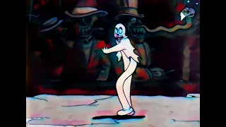 Betty Boop: Snow White (1933) HD AI Colorized - Koko the Clown sings "St. James Infirmary Blues"