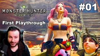 My First Time Playing a Monster Hunter Game! - Monster Hunter World - First Playthrough - Part 01