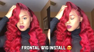 Frontal Wig Install Ft Recool Hair