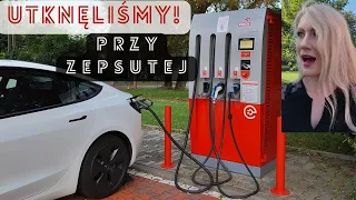 TESLA o nie! 😮 ZEPSUŁA SIĘ ładowarka #tesla