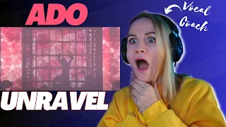 Ado-Unravel | FIRST TIME HEARING | Vocal Coach Reaction!!