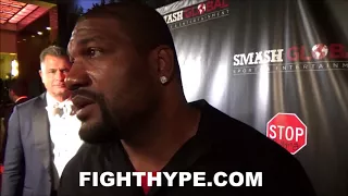 RAMPAGE JACKSON SPEAKS PASSIONATELY ABOUT CRITICIZING FIGHTERS: "TOO WRAPPED UP IN WINNING & LOSING"