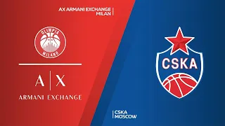 AX Armani Exchange Milan - CSKA Moscow Highlights | Turkish Airlines EuroLeague, Third Place Game