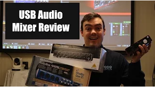 XLR to USB Audio Mixer Review - Behringer, Focusrite and Presonos