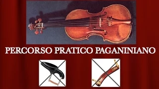 Oleksandr Pushkarenko - Paganini Caprice 24 without chinrest and shoulder rest / Violin Solo