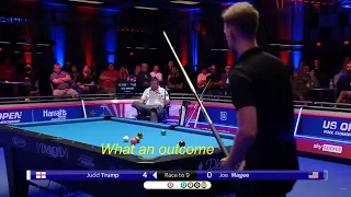 Judd Trump Showing Off His Cue Power | 2021 US Open Pool Championship