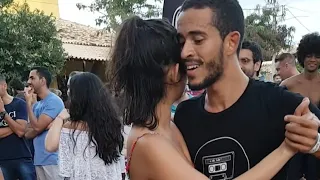 Milena Morais e Mardio Costa - Primeira Dança (Forró da Padaria, Julho de 2018)