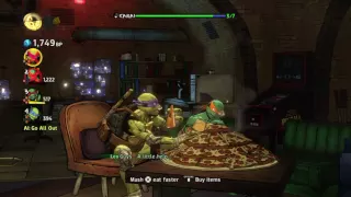 Teenage Mutant Ninja Turtles : Mutants in Manhattan pizza time