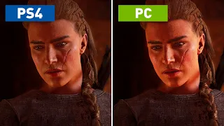 Assassin's Creed Valhalla : PS4 vs PC ( Graphics Comparison ) Which better ?