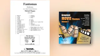 Michel Magne: Fantomas - Editions Marc Reift - for Orchestra
