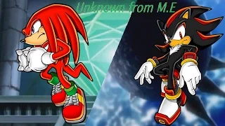 Knuckles and Shadow~ Unknown from M.E. (Requested Jamari Avinger)