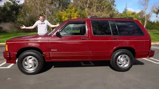 The 1991 Oldsmobile Bravada Is the Old-School Luxury SUV